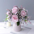 Blush Whisper Pink Artificial Floral Arrangement