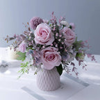 Blush Whisper Pink Artificial Floral Arrangement