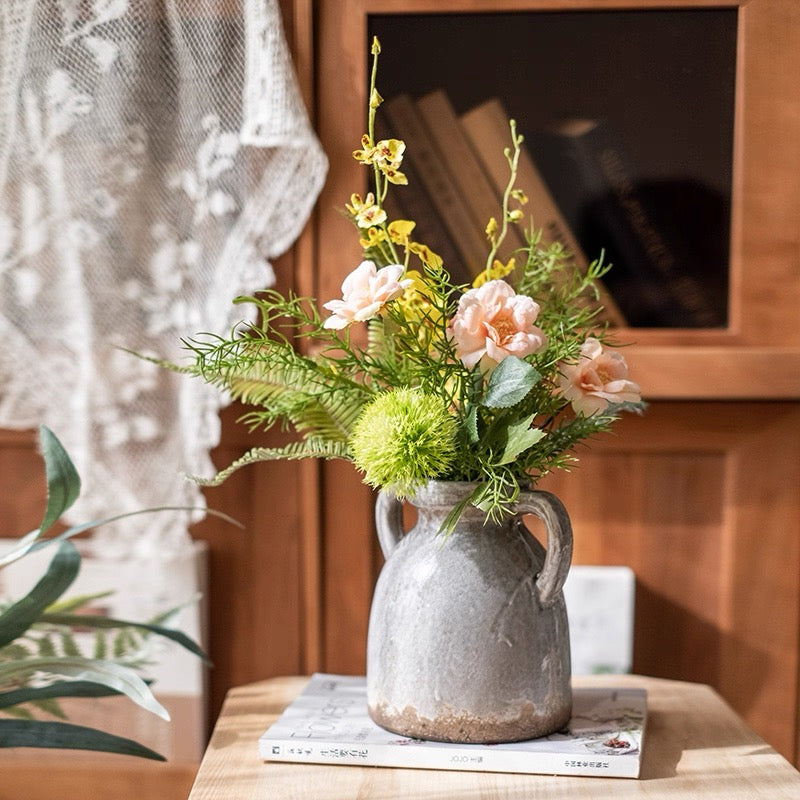 Whimsical Wildflower & Foliage Artificial Floral Arrangement