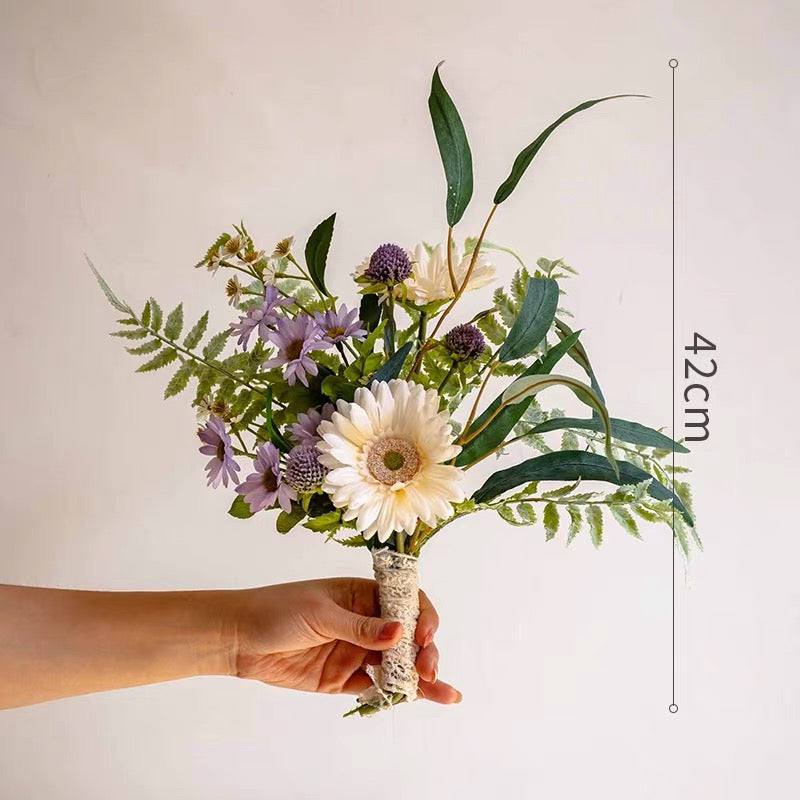 Whispering Chamomile & Wildflower Artificial Floral Arrangement