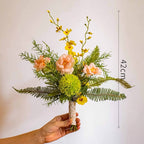 Whimsical Wildflower & Foliage Artificial Floral Arrangement