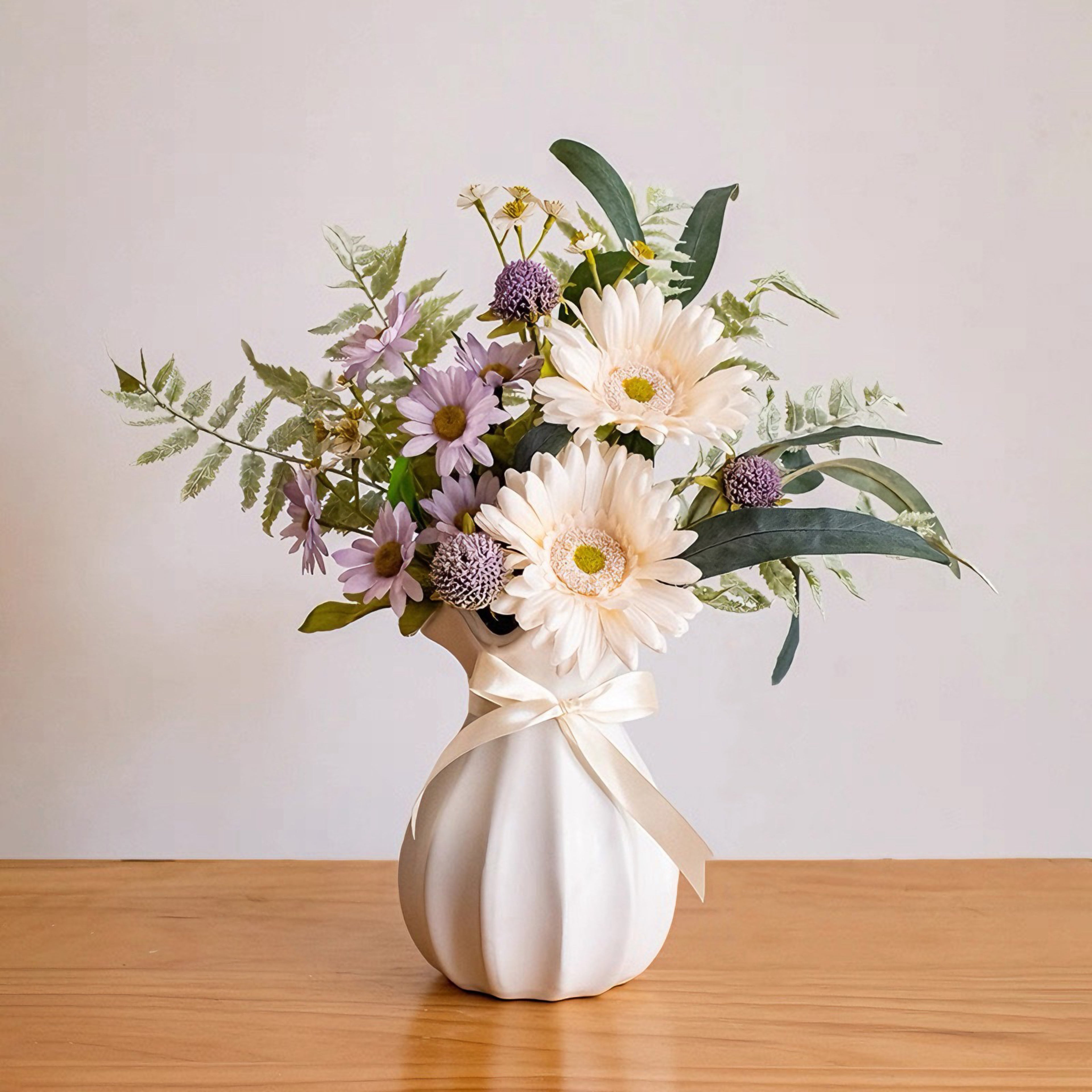 Whispering Chamomile & Wildflower Artificial Floral Arrangement