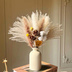 フェイクチューリップアレンジメント - ホワイト（茎10本 / 花10個）