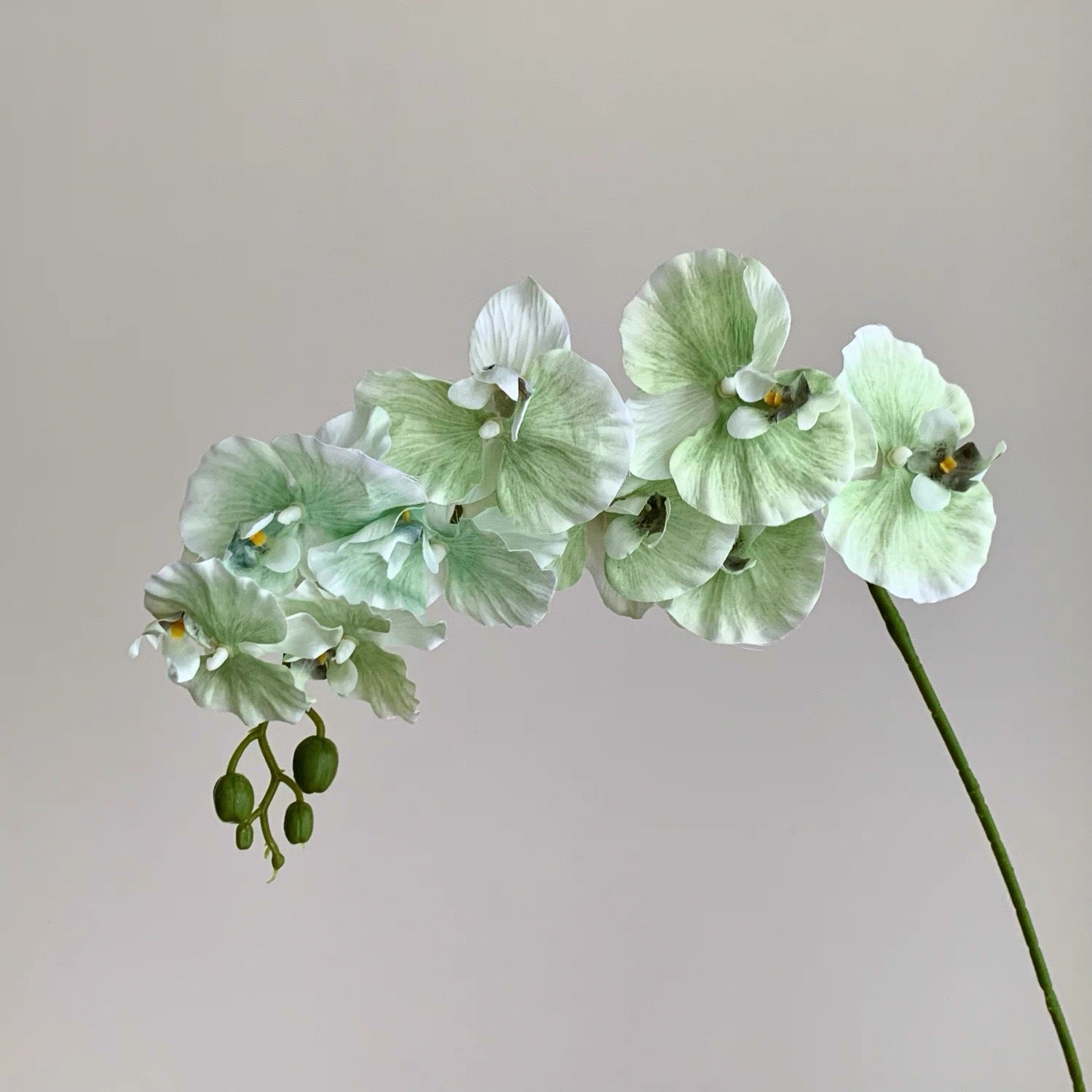 Lavender Orchid Elegance Artisan Faux Floral Arrangement