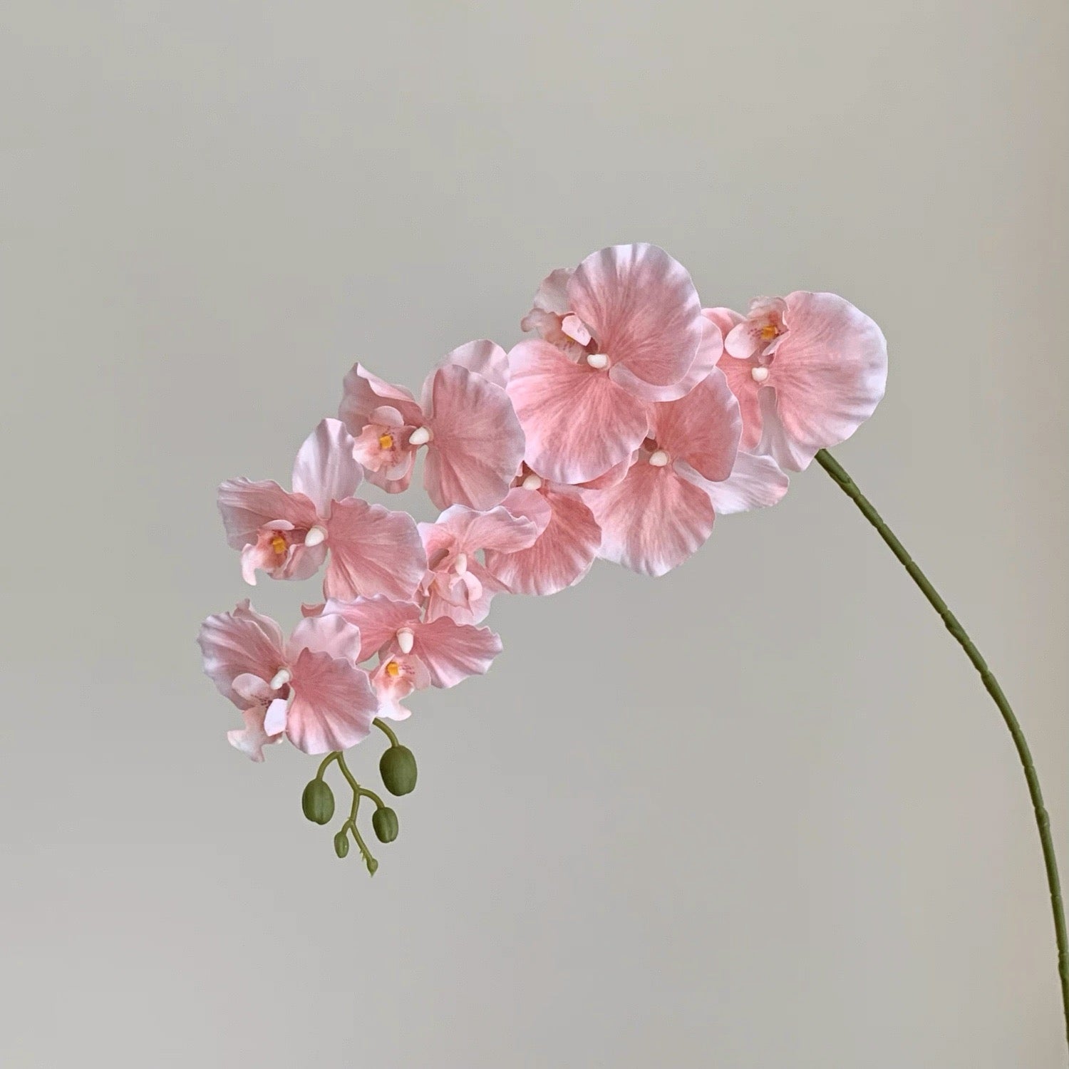 Lavender Orchid Elegance Artisan Faux Floral Arrangement