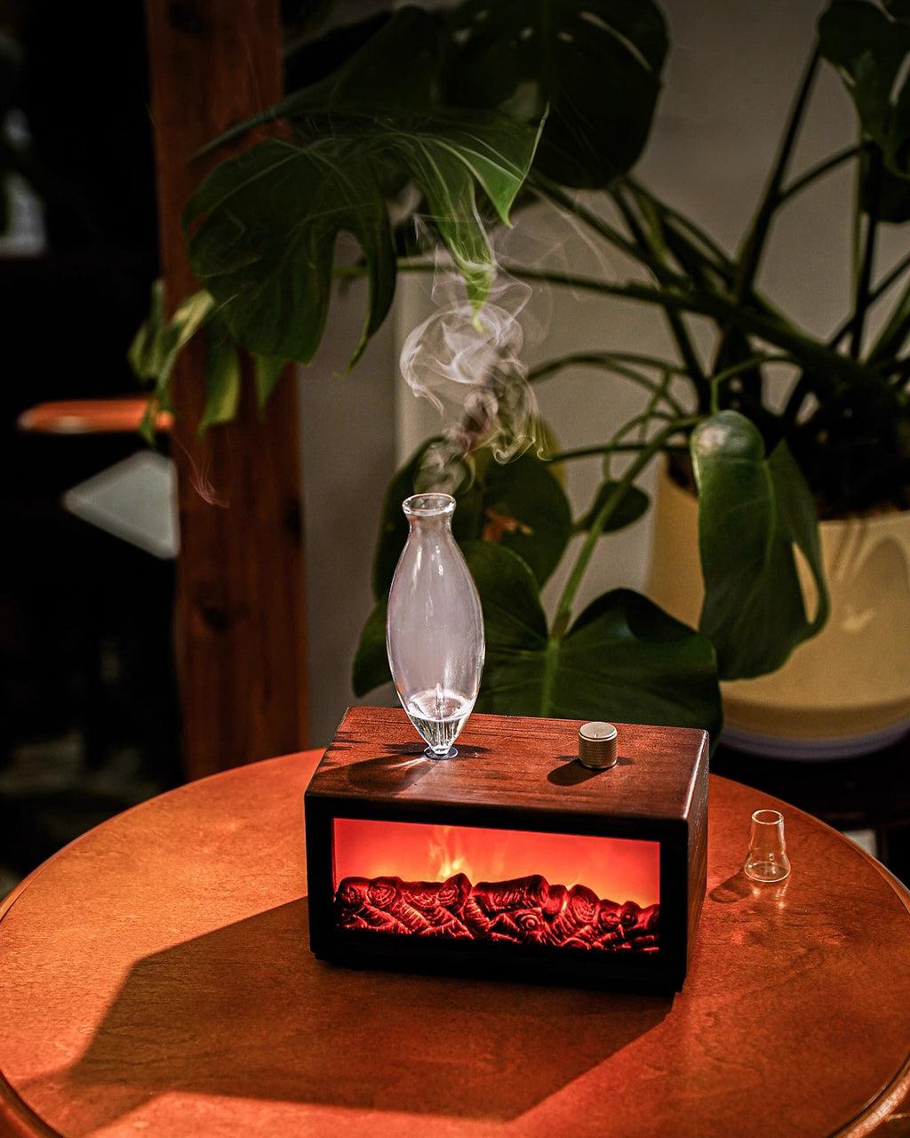 CHAVANIC™ Sommet Hearth — Handcrafted Wooden Aroma Diffuser