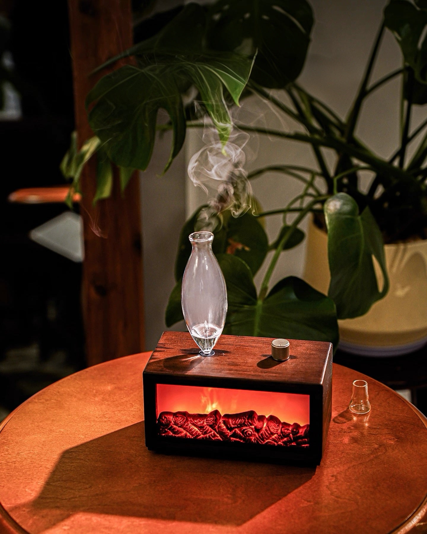 CHAVANIC™ Sommet Hearth — Handcrafted Wooden Aroma Diffuser