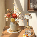 Autumn Spherical Bloom Artisan Faux Floral Arrangement