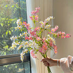 フェイクチューリップアレンジメント - ホワイト（茎10本 / 花10個）