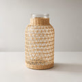 Woven Rattan Vase - Natural