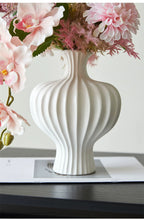 Mistige Blush Wabi-Sabi Vaas kunstbloemstuk