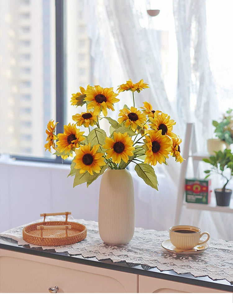 Sunny Meadow Cluster konstgjord blomsterarrangemang