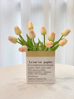 Künstliches Blumenarrangement Ätherische Blush Tulpe