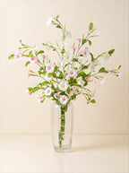 Luxury Blush Morning Glory Artificial Floral Arrangement