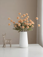 Künstliches Blumenarrangement Golden Hour Pom-Pom