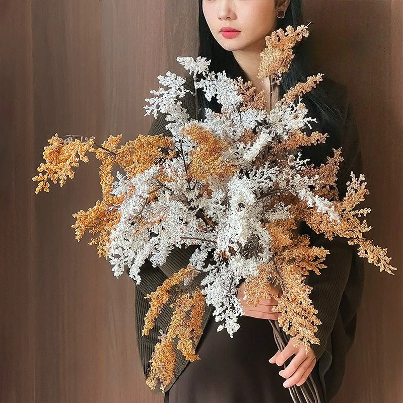 Luxury Wabi-Sabi Terracotta Artificial Floral Arrangement