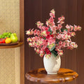 Blush Hydrangea Opulence Artisan Faux Floral Arrangement
