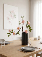 Minimalist Zen Sculptural Blossom Branch Artificial Floral Arrangement