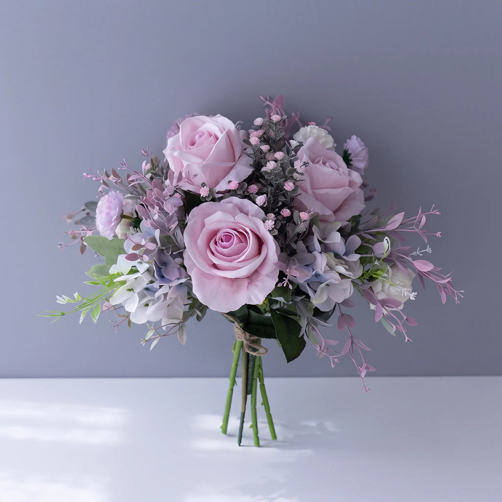 Blush Whisper Pink Artificial Floral Arrangement