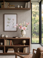 Ethereal Lily Bloom Faux Floral Arrangement