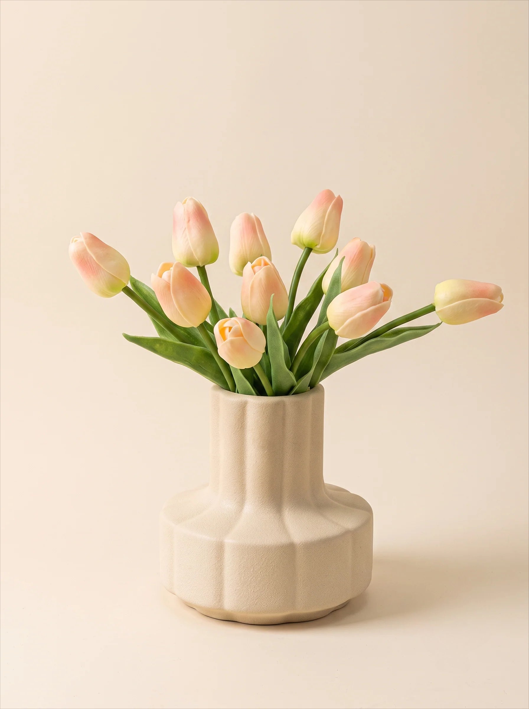 Künstliches Blumenarrangement Ätherische Blush Tulpe