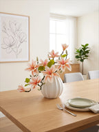 Luxe Ombré Magnolia Tabletop Faux Floral Arrangement