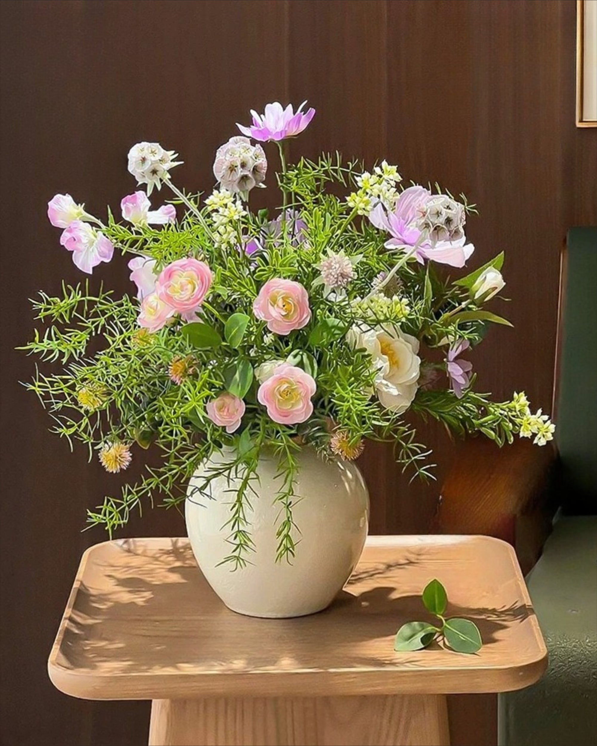 Enchanted Forest Whisper Faux Floral Arrangement