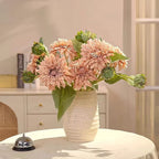 Vintage flauschige Sonnenblume Kunstblumenarrangement