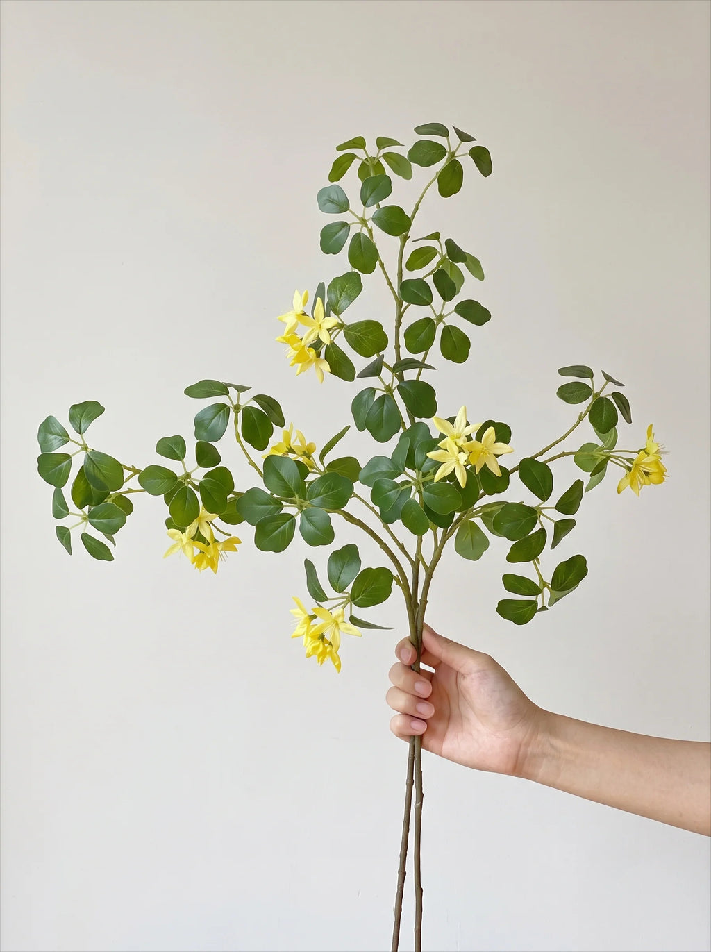 ラグジュアリーな禅シェフレラの花人工花アレンジメント