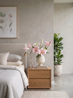Ethereal Lily Bloom Faux Floral Arrangement