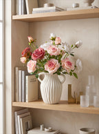 Blush Rose Symphony Artisan Faux Floral Arrangement