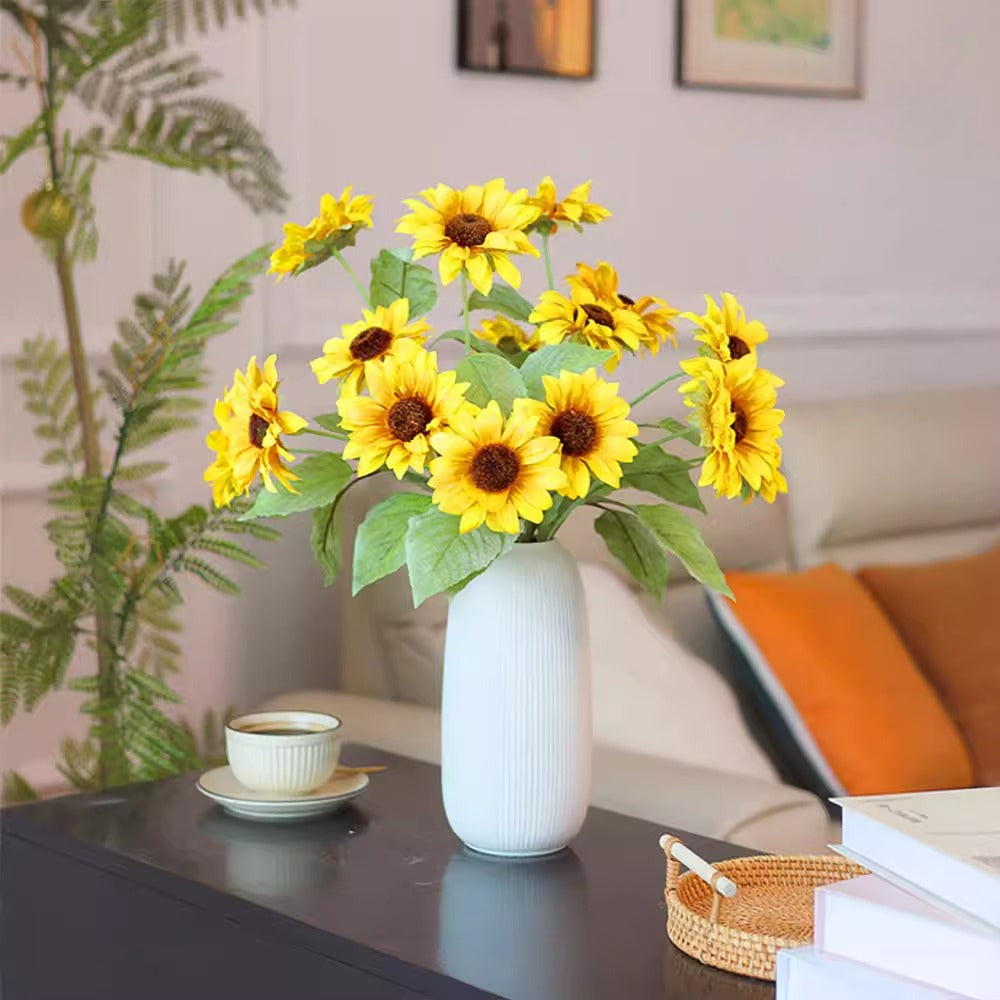 Sunny Meadow Cluster konstgjord blomsterarrangemang