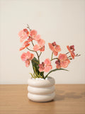 Sanftes Korallenrosa Phalaenopsis Künstliches Blumenarrangement