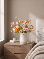 Vintage Wiesen-Gänseblümchen-Cluster Kunstblumenarrangement