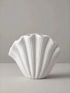 Shell Vase - White