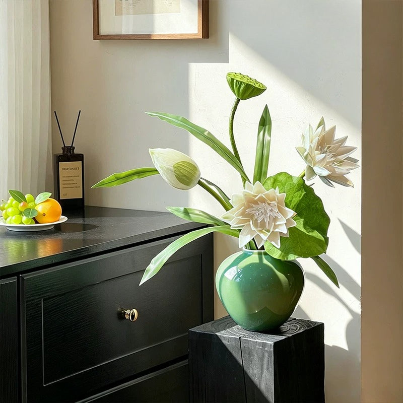 Serene Zen Botanical Masterpiece Luxury Artificial Floral Arrangement