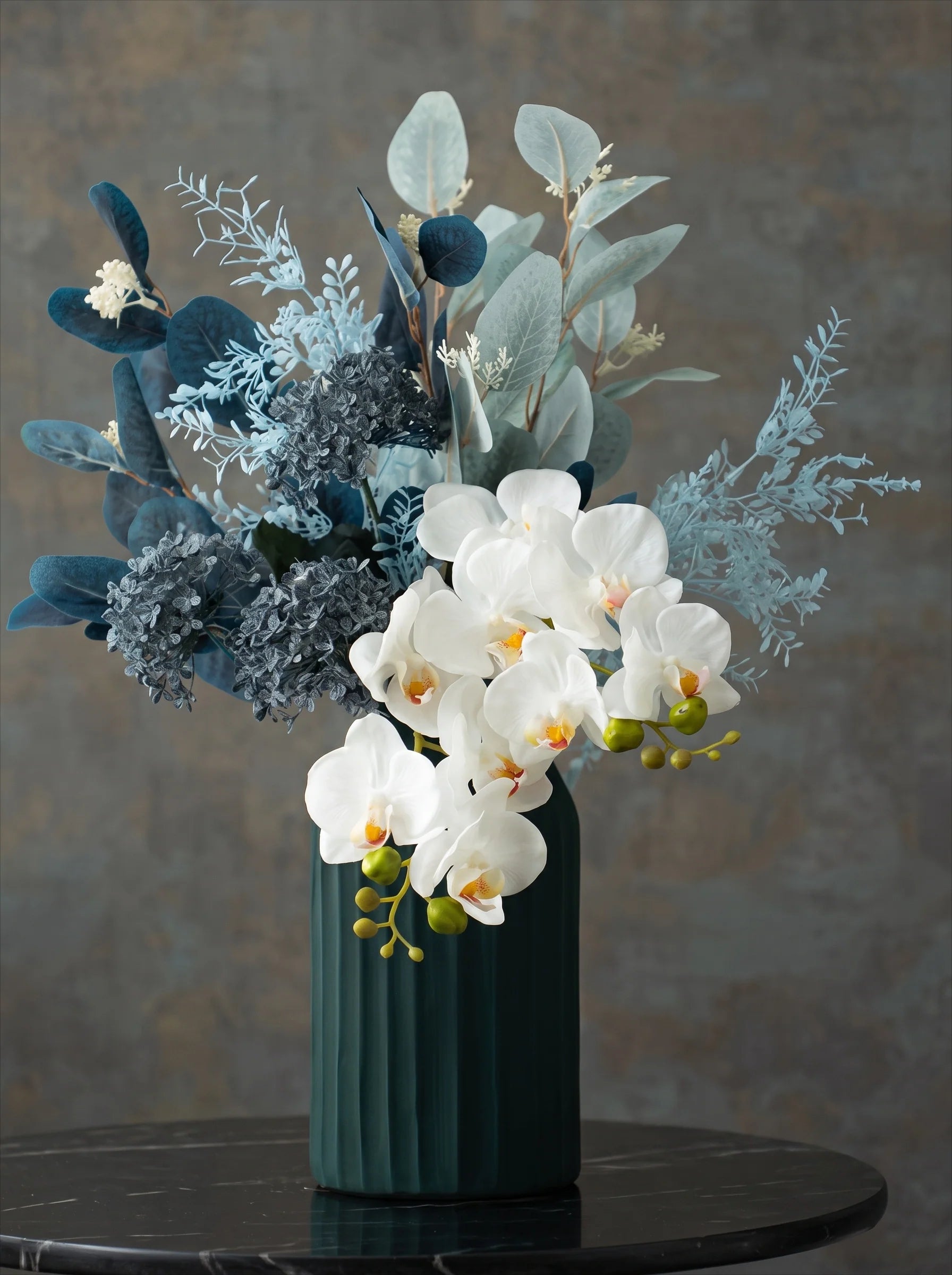 Morandi-Toned Artificial Floral Arrangement