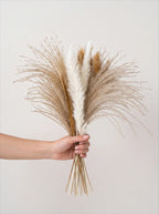 Luxury Nordic Fluffy Pampas Grass Artificial Floral Arrangement