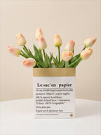 Künstliches Blumenarrangement Ätherische Blush Tulpe