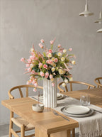 Französisches romantisches Rosen-Kunstblumen-Arrangement