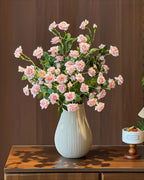 Arrangement floral artificiel Rose Bubble Blush