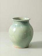 Celadon Green Crackle Glaze Vase