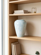 Modern Pastel Splash Glaze Ceramic Vase