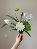 Serene Zen Botanical Masterpiece Luxury Faux Floral Arrangement