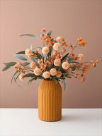 Autumn Wildflower & Dandelion Artificial Floral Arrangement