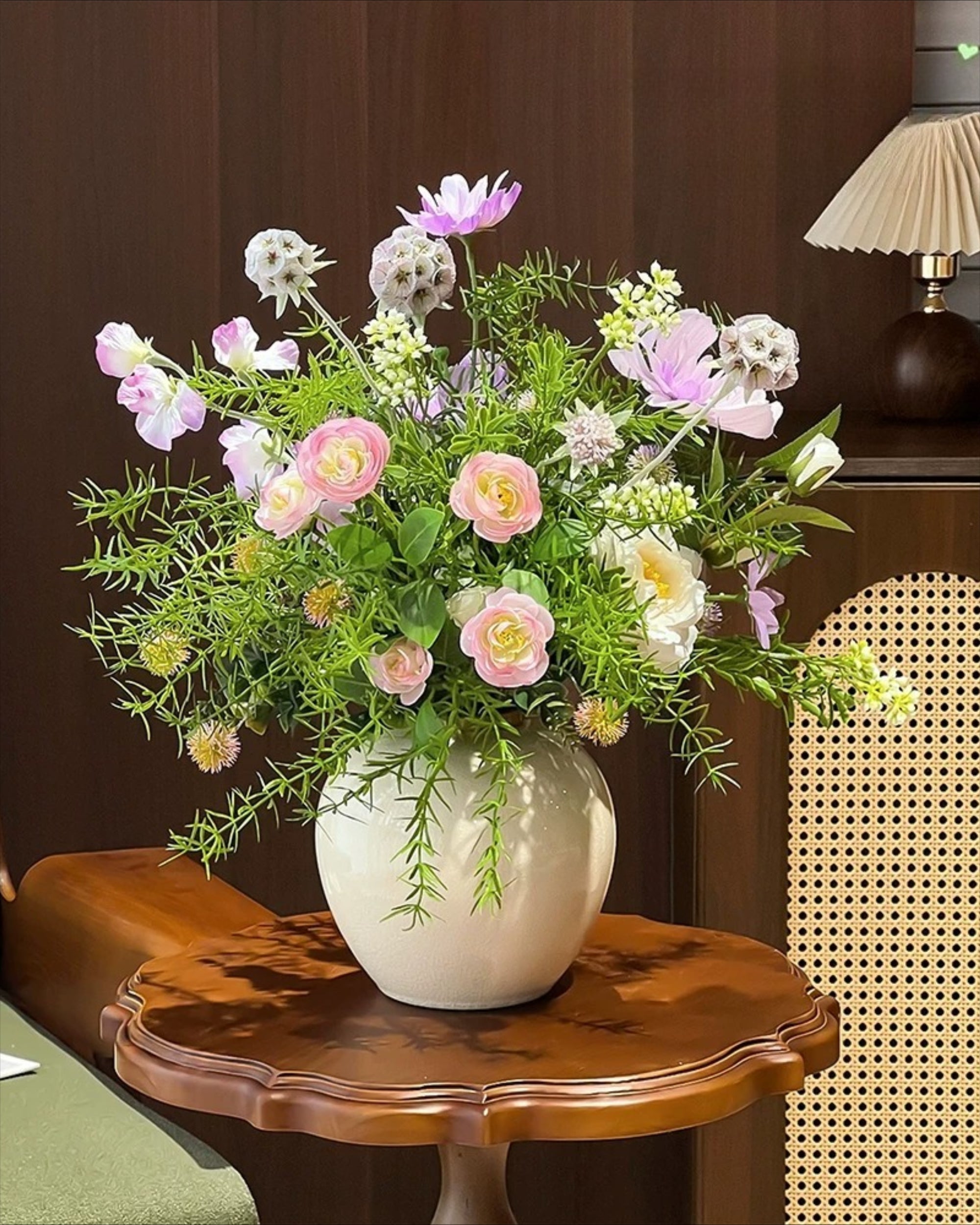 Enchanted Forest Whisper Faux Floral Arrangement