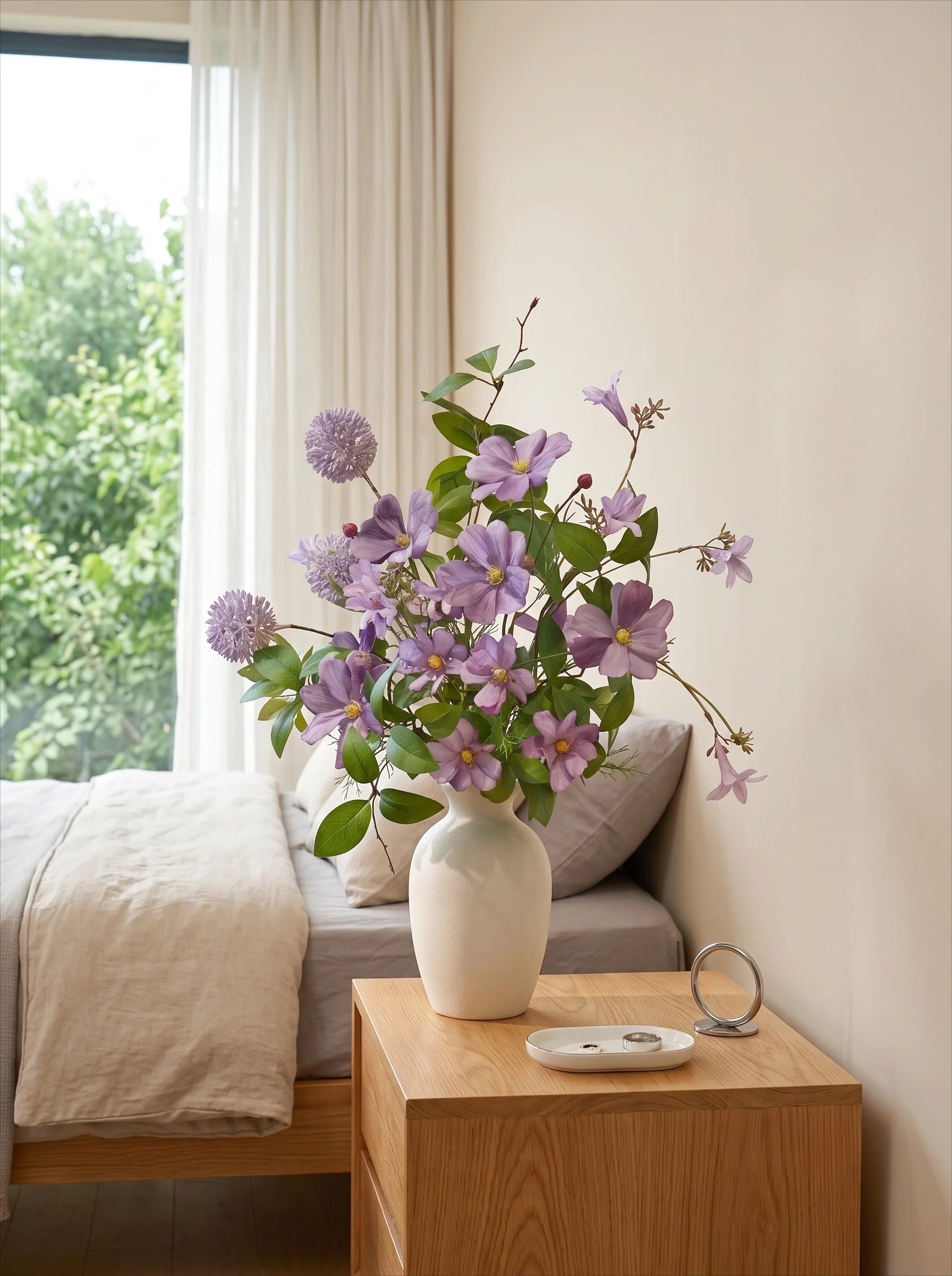 Lavender Reverie Faux Floral Arrangement