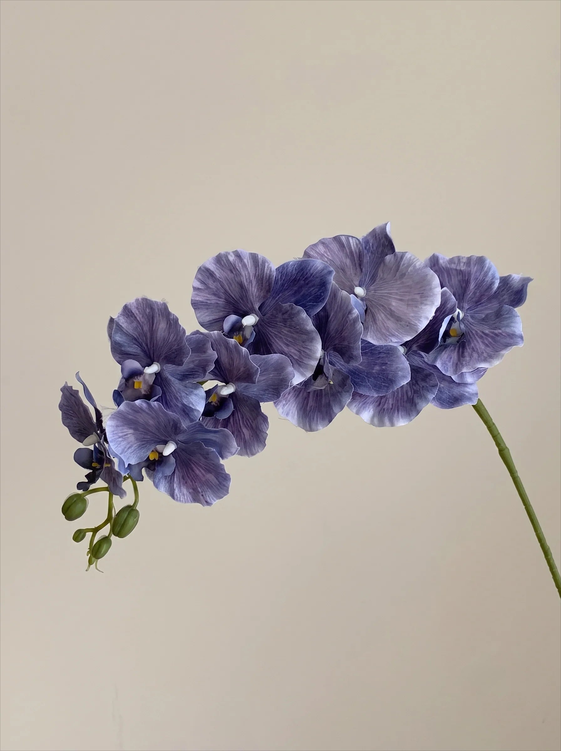 Lavender Orchid Elegance Artisan Faux Floral Arrangement