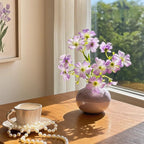 Lavender Clematis Whisper Artisan Faux Floral Arrangement