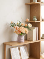 Nordic Blush Peony Hydrangea Artificial Floral Arrangement